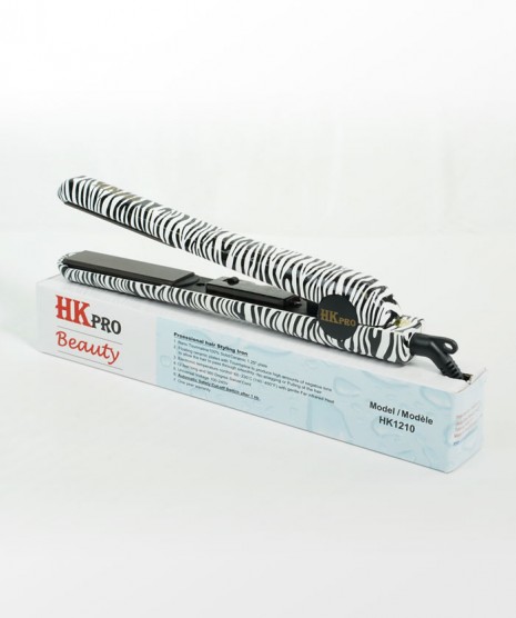 HK Pro Flat Iron - Colour White Zebra