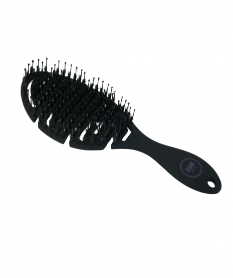 GBB Black Flex Magic Detangling Hair Extension Brush 