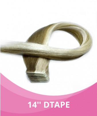 14''Hidden Hair - Hand-tied Skin-like Seamless Tape on Extensions - 4pcs per pack