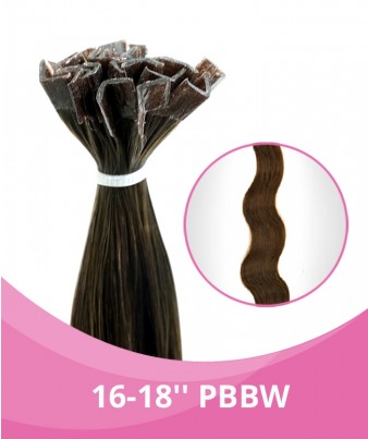 16''-18'' GBB Body Weave Fusion Hair Extensions - 25 Strands per pack
